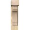Ekena Millwork Merced Block Rough Sawn Bracket w/ Offset Brace, Douglas Fir, 6"W x 16"D x 24"H BKT0604X16X24MRC05RDF - alternate 4